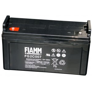 FIAMM blybatteri FG2C007 12V 120Ah