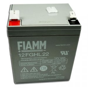 Fiamm blybatteri 12FGHL22 12V 5Ah
