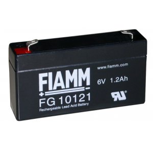 Fiamm blybatteri FG10121 6V 1,2Ah