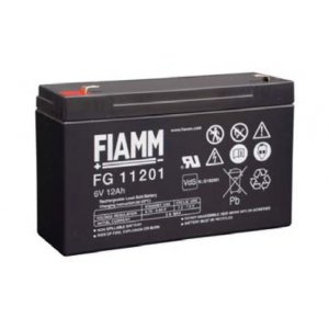 Batteri FG11201 6V 12Ah