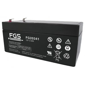 FGS FG20341 blybatteri 12V 3,4Ah