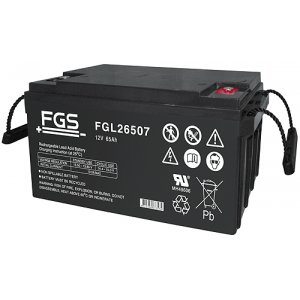 FGS FGL26507 High Rate Longlife blybatteri blybatteri 12V 65Ah