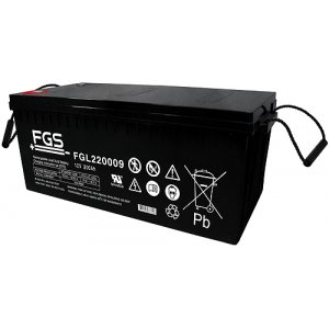 FGS FGL220009 High Rate Longlife blybatteri 12V 200Ah
