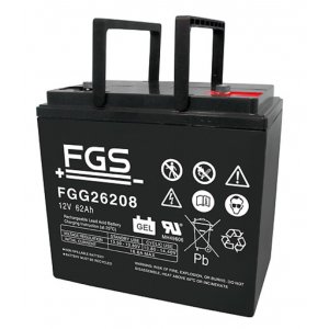 FGS FGG26208 Cyklisk Gel blybatteri 12V 62Ah