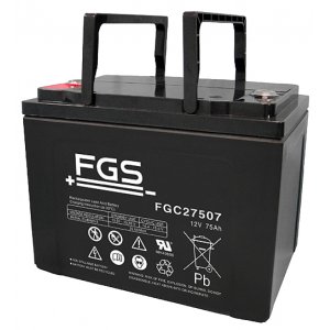 FGS FGL27507 blybatteri 12V 75Ah till Husvagn och Husbil, Van