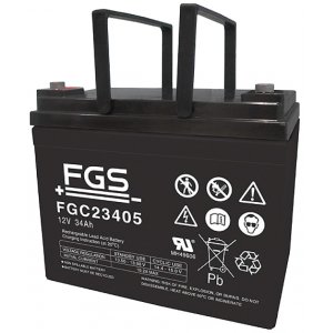 FGS FGL23405 High Rate Longlife blybatteri 12V 34Ah