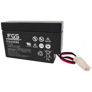 FGS FG20086 blybatteri 12V 0,8Ah
