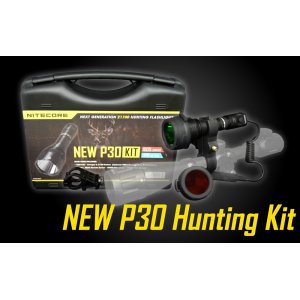 Ficklampa Nitecore P30 Jakt Kit