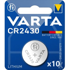 Varta CR2430 knappcell Batteri Lithium 3V 1 Blister x 10 (10 batterier)