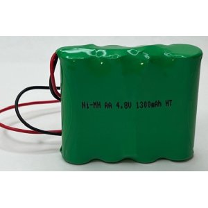 Nimh batteripaket 4,8V 1300mAh AA HT staket kabel (NH421001)
