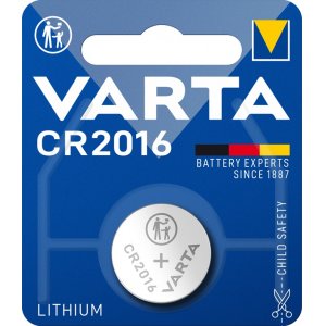 Varta CR2016 knappcell Batteri Lithium 3V 1 Blister