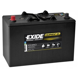 Batteri till Marine/Bt Exide ES950 Equipment Gel-Batteri 12V 85Ah