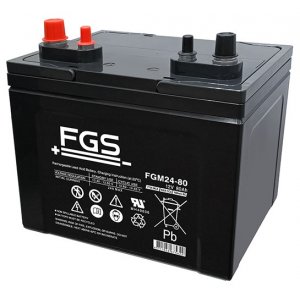 FGS FGM24-80 start/ frbrukning 12V 80Ah AGM