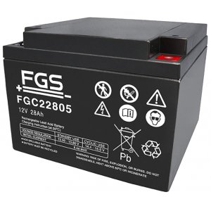 Batteri till Skadedjursbekmpning FGS FGC22805 Cyklisk 12V 28Ah