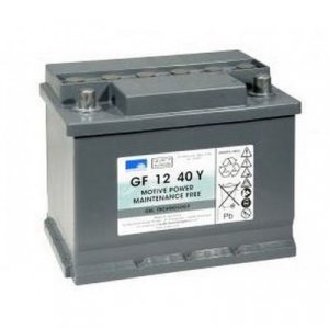 Batteri till Solar, Solfngare, Solceller Sonnenschein GF12 040Y (GF12040Y) 12V 48Ah Gel-Batteri