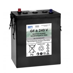 Batteri till Solar, Solfngare, Solceller Sonnenschein GF06 240V (GF06240V) 6V 270Ah Gel-Batteri