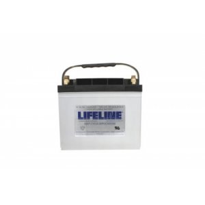 Batteri till Solar, Solfngare, Solceller Lifeline Deep Cycle blybatteri GPL-24M 12V 80Ah
