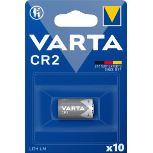 Batteri till Lssystem Varta Professional Lithium CR2 3V 1/ Blister x 10 st 06206301401