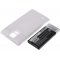 batteri till Samsung Galaxy Note 4 / SM-N910 / typ EB-BN910BBE 6400mAh Hvid