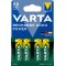 Varta Batteri Mignon AA HR06 Frladdad 1,2V 2100mAh 4-pack Blister
