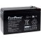 Firstpower Bly-Gel batteri FP1270 VdS Firstpower Bly-Gel batteri FP1270 VdS