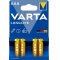 Varta Batteri AAA LR03 Alkalisk Micro Longlife 1.5V 4-pack Blister