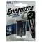 Energizer UltiMate Lithium batterier FR22 6LR61 MN1604 X522  9V-Block Blister