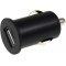 powery Mini-Bil-LadeAdapter med USB-anslutning 1A powery Mini-Bil-LadeAdapter med USB-anslutning 1A