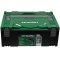 HiKOKi Hit-System Case Transportkoffr HSC II, grna/svart