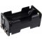 Batterihllare fr 4x Mignon/AA-batterier med clipsanslutning