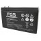 FGS 12FGH23slim High Rate blybatteri 12V 5Ah