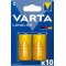 Varta Longlife Alkaline Batteri LR14 C 2/ Blister 10 paket 04114101412