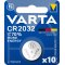 Varta CR2032 knappcell Batteri Lithium 3V 1 Blister x 10 (10 batterier)
