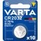Varta CR2032 knappcell Batteri Lithium 3V 1 Blister x 10 (10 batterier) Varta CR2032 knappcell Batteri Lithium 3V 1 Blister x 10 (10 batterier)