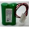 Nimh batteripaket 2,4V 2500mAh A HT staket kontakt K42+L (NH221511)
