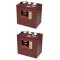 Batteri fr golfbil Yamaha, EZ Go, Club Car och Melex Trojan T-125 Deep-Cycle bly-batteri Set 12V 240AH (2 X T-125)