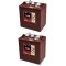 Batteri fr golfbil Yamaha, EZ Go, Club Car och Melex Trojan T-105 Deep-Cycle bly-batteri Set 12V 225AH (2 X T-105)
