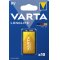 Batteri till VVS Varta Longlife Power Alkaline 6LR61 E 1/ Blister 10 paket 04922121411
