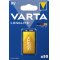 Batteri till VVS Varta Longlife Power Alkaline 6LR61 E 1/ Blister 50 paket 04922121411