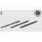 Lnga magnetiska bits Umbraco (100 mm) - 4 mm / 5 mm / 6 mm - pris per Set (NGP1259000)