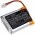 Batteri fr spelmus Asus Rog Strix Impact II, typ FT802535P