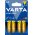 Varta Batteri AA LR06 Alkalisk Mignon Longlife 1.5V 4-pack Blister
