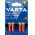 Varta Batteri AAA LR03 Alkaliskt Micro Longlife Max Power 1.5V 4-pack Blister