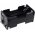 Batterihllare fr 4x Mignon/AA-batterier med clipsanslutning