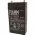 Fiamm blybatteri FG10381 6V 3,8Ah
