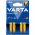 Varta Longlife Alkaline Batteri LR03 AAA 4/ Blister 04103101414