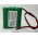 Nimh batteripaket 3,6V 2000mAh AA std. staket kontakt XHP +V (NH321051)