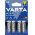 Varta Professional Lithium Batteri LR6 AA 4 st Blister 06106301404
