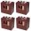Batteri fr golfbil Yamaha, EZ Go, Club Car och Melex Trojan T-125 Deep-Cycle bly-batteri Set 24v 240Ah (4 x T-125)