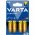 Batteri till VVS Varta Longlife Power Alkaline LR6 AA 4/ Blister 20 paket 04906121414